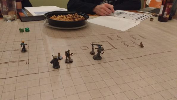 A third player hopped in to aid the group in combat.