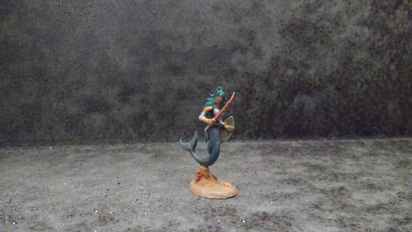 The Mermaid Warrior from Dark Sword Miniatures