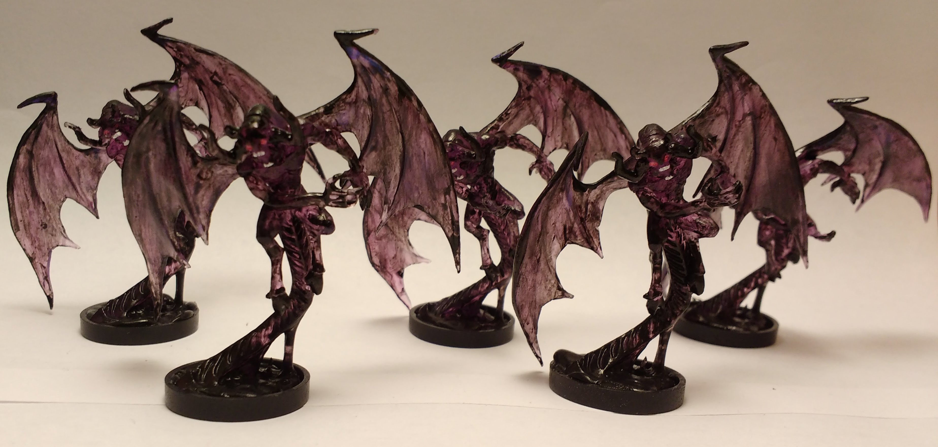 Shadow Demon x3 Rage of Demons #20 D&D Miniature