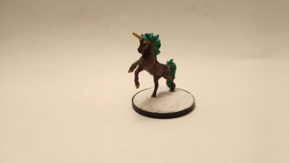 The Starmane Unicorn miniature from Reaper Dark Heaven Legends